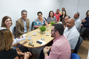 SEEB se reúne com Secretaria de Saúde do Estado da Bahia
