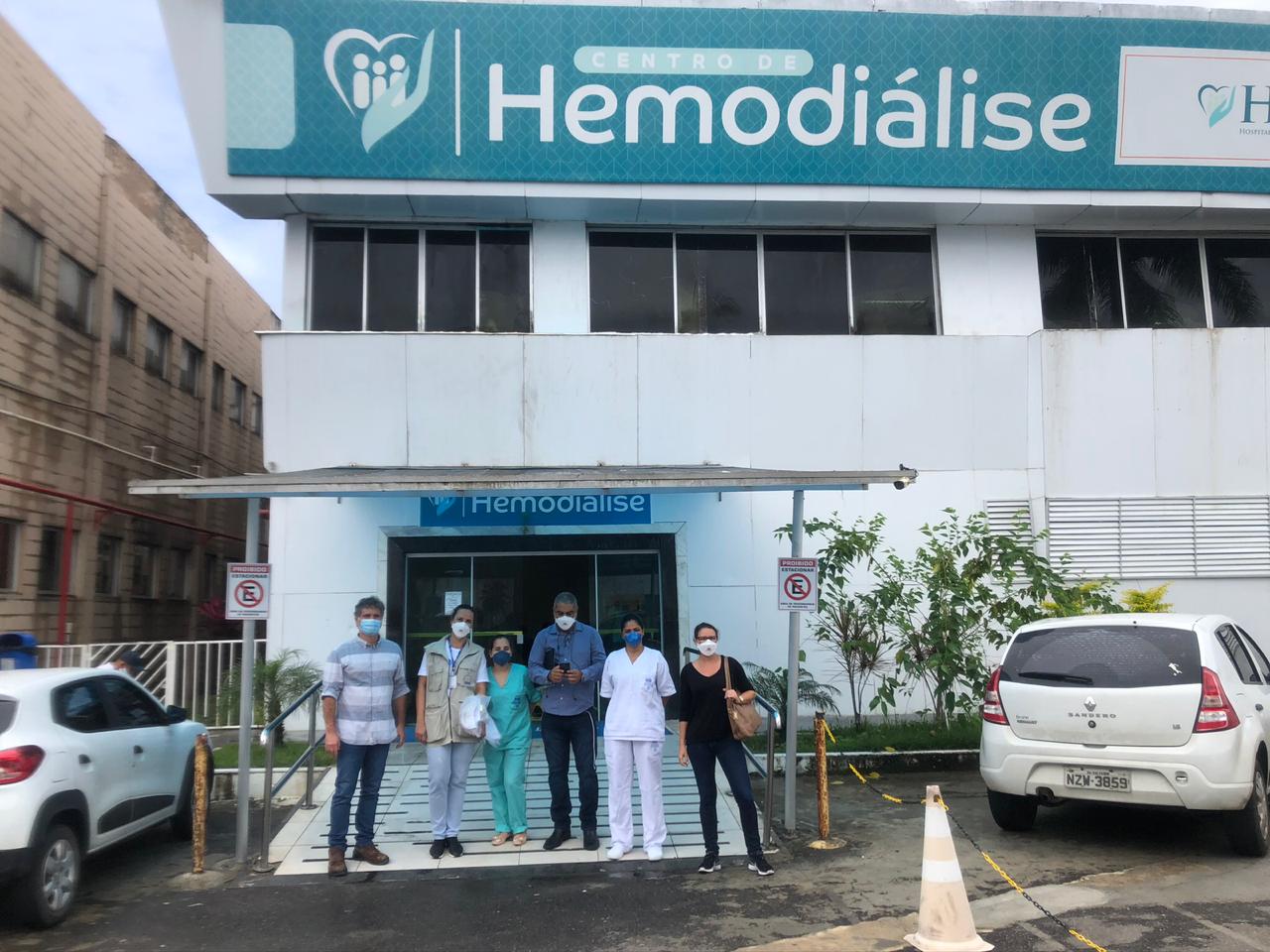O Comitê de Enfermagem para enfrentamento da Covid-19 na Bahia, Cesat e Ministério Público do trabalho vistoriam o Hospital Alaíde Costa