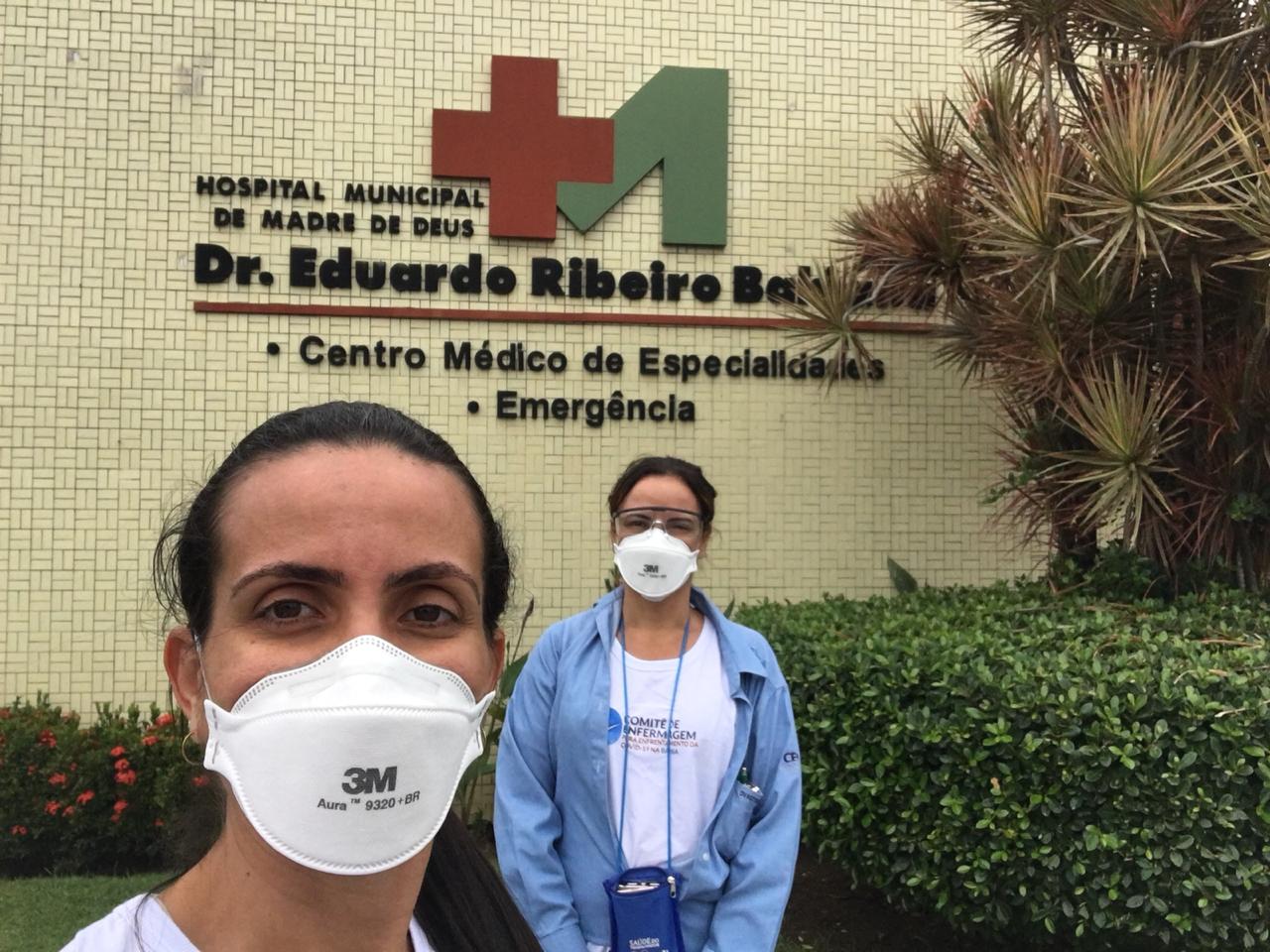 Comitê de Enfermagem visita Hospital Municipal Dr. Eduardo Ribeiro Bahiana
