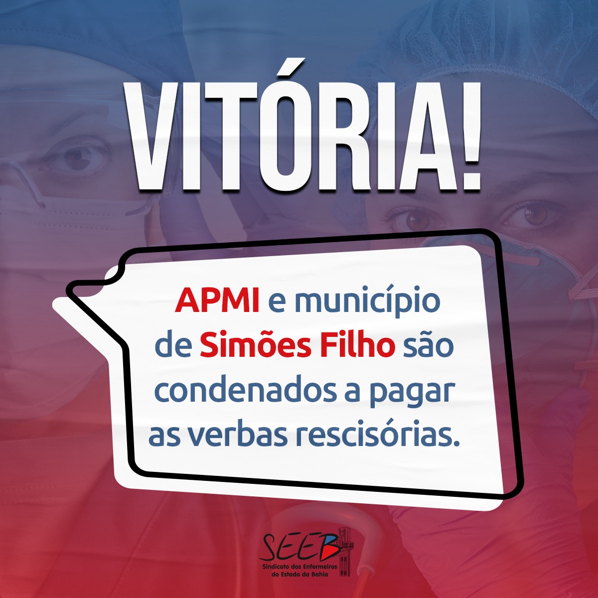 Vitória: APMI e município de Simões Filho são condenados a pagar as verbas rescisórias