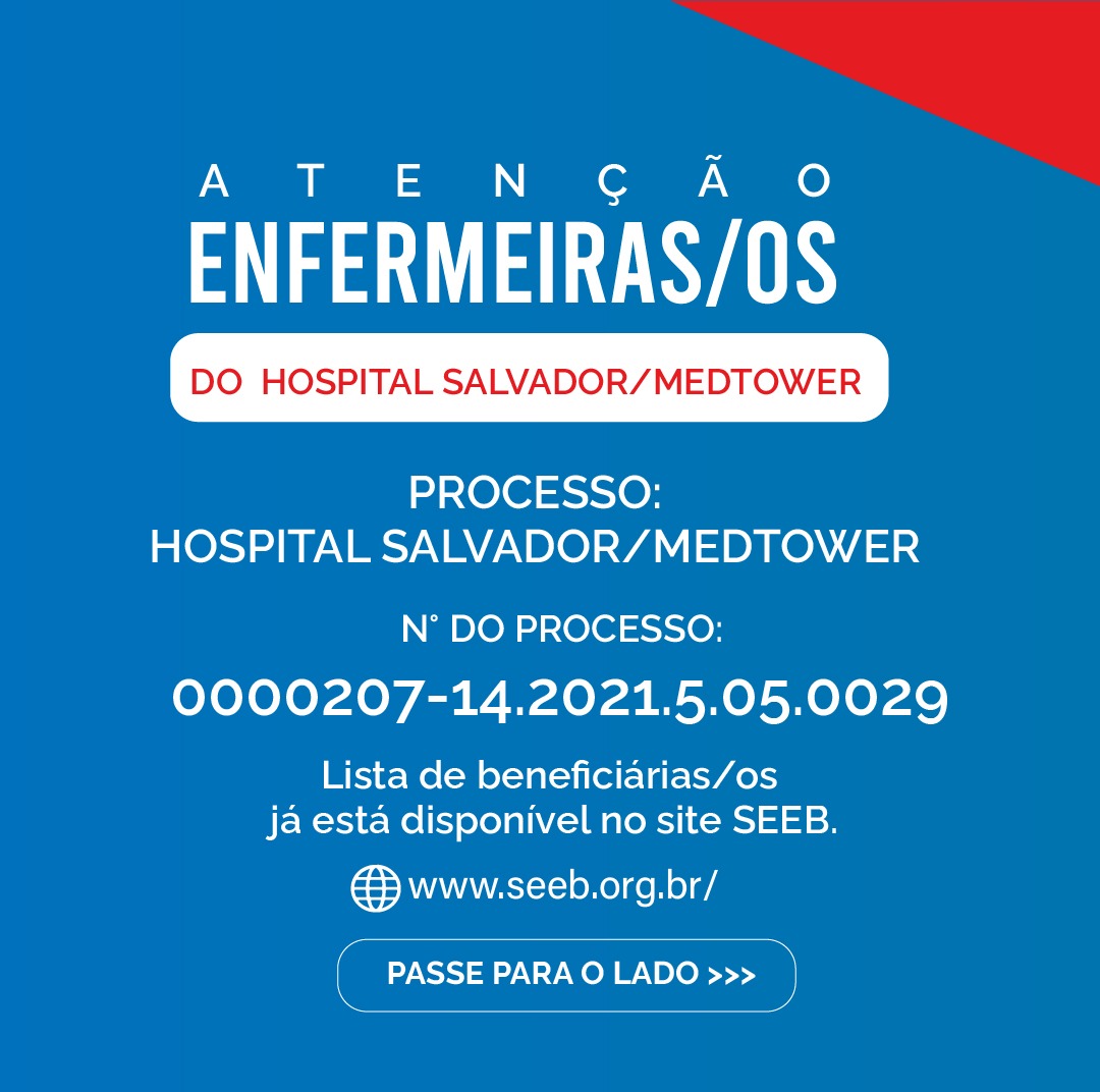 PROCESSO DO HOSPITAL SALVADOR/MEDTOWER