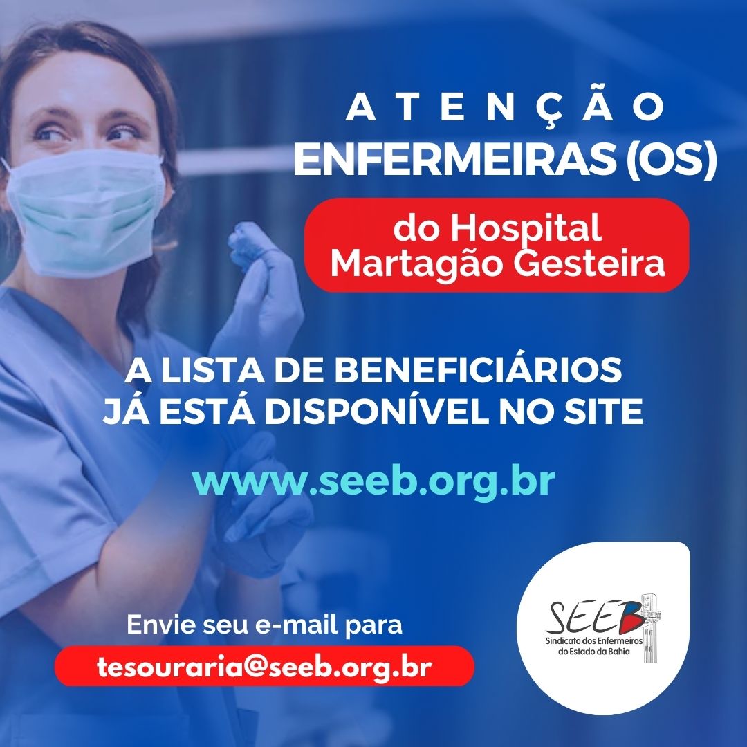 Lista de Beneficiários do Hospital Martagão Gesteira
