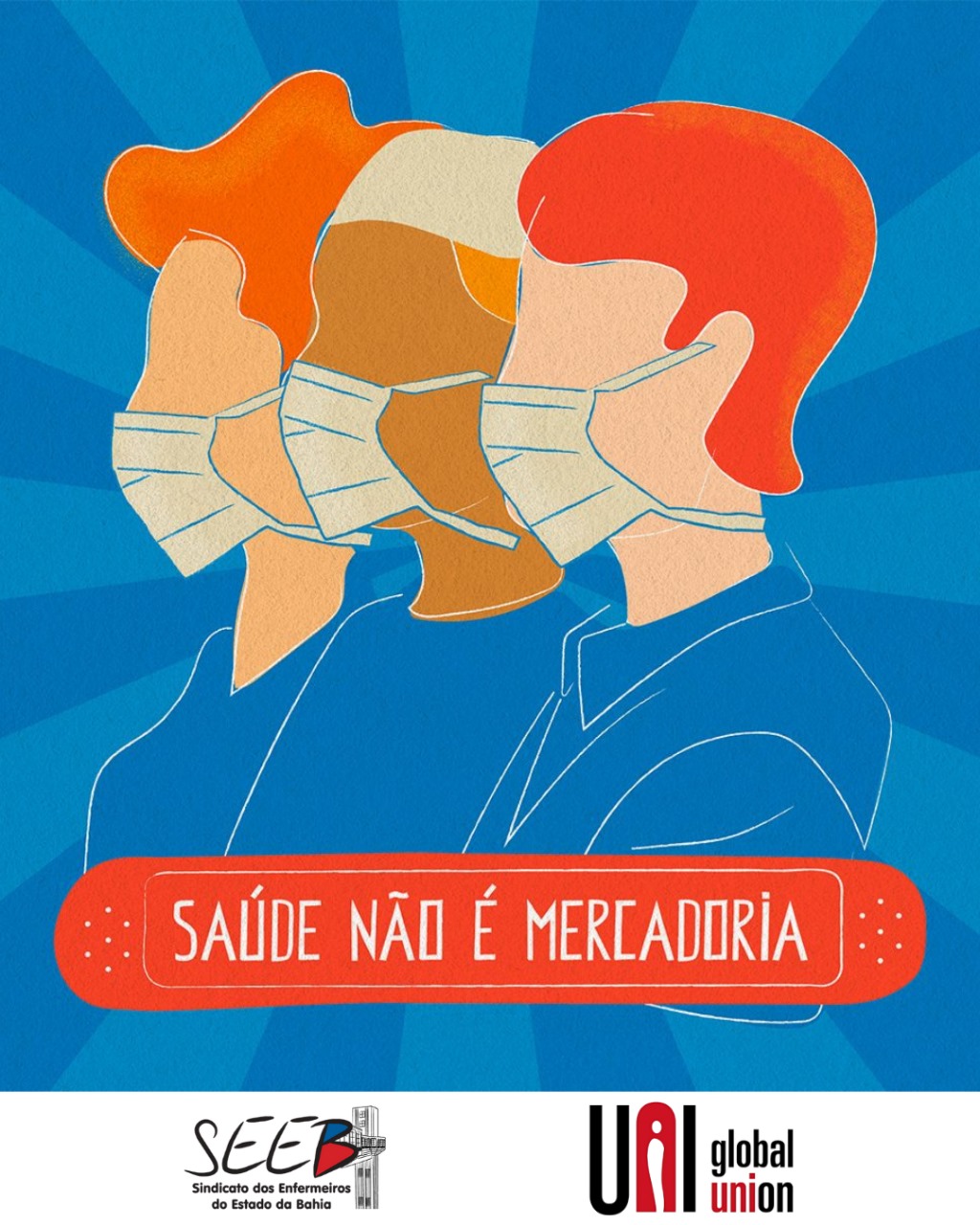 SAÚDE NÃO É MERCADORIA! Trabalhadores da rede privada de saúde iniciam campanha para cobrar melhores condições de trabalho à Hapvida